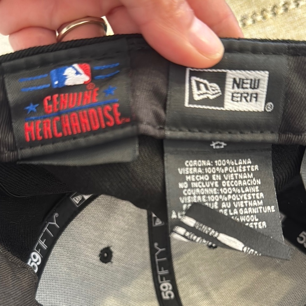 New Era Black Camouflage Angels Hat - Picture 6 of 7
